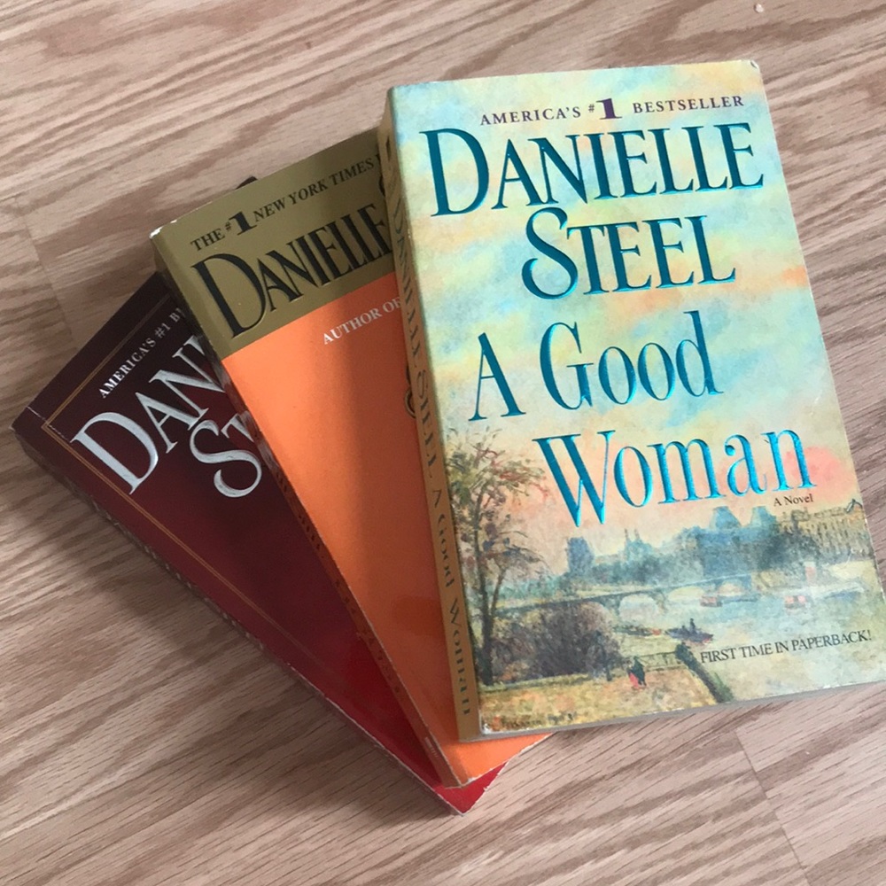 3 Books D.STEEL